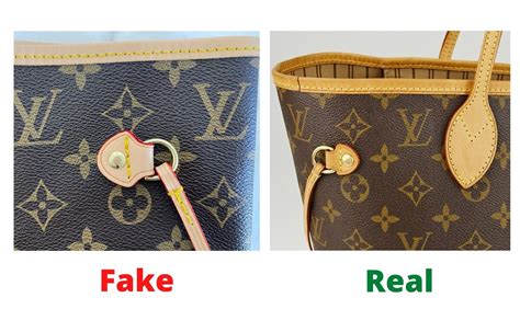 authentic vs fake lv damier azur neverfull mm|false Neverfull bag.